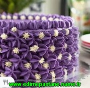 Edirne Şeffaf doğum günü yaş pastası