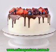 Edirne Vişneli Çikolatalı Baton yaş pasta